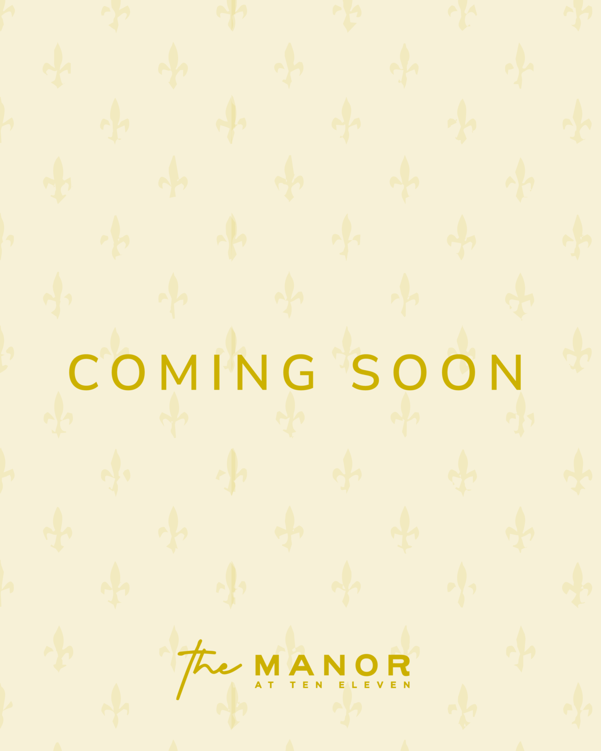 New Events Coming Soon At The Manor At Ten Eleven
